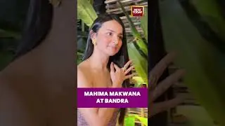 Mahima Makwana Spotted in Bandra Looking Gorgeous | India Today | #mahimamakwana