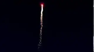 S30334  1,2 SINGLESHOT red wave tail with silver strobe mine