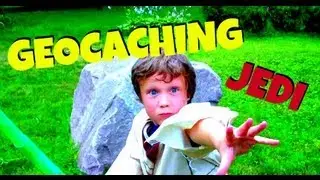 LITTLE JEDI GEOCACHING!