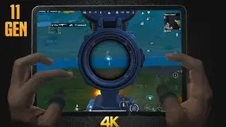 iPad 11th generation pubg test 🔥 sensitivity + control code ❤️