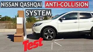 NISSAN QASHQAI TEST Frenata Automatica Anticollisione | Automatic Emergency Braking