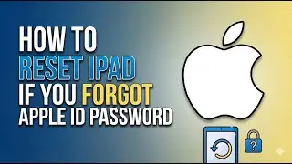 How to Reset iPad If You Forgot Apple ID Password | Official Apple Methods
