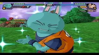 Neko Majin Z  Manga one shot  VS Goku and Vegeta ,and Broly  - DBZ Tenkaichi 4 Deluxe  MOD