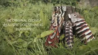 Original Clone Game Bird Print Gundog Training Dummies - GBSA Innovative Product of the Year Award!