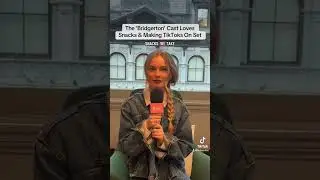 Актеры сериала &laquo;Бриджертоны&raquo; обожают перекусывать и снимать видео для TikTok на съемочной площадке.