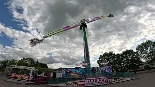Lunapark Schmied - karuzela Galaxy (Booster) off ride Śmigiel 2025