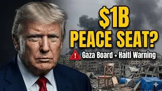🕊️ Trump&rsquo;s Board of Peace: $1 Billion Seats, Gaza Governance & Haiti&rsquo;s IHRC Warning 💰#trump #gaza
