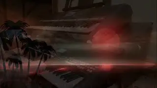 Zwei Gitarren am Meer - Yamaha PSR