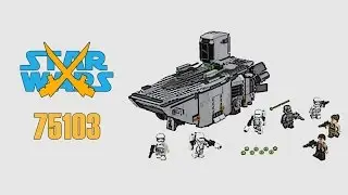 Lego 75103 Star Wars First Order Transporter Separation