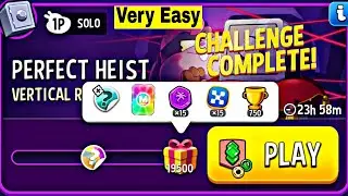 vertical rush gimme green zany zapper solo challenge | match masters | perfect heist solo