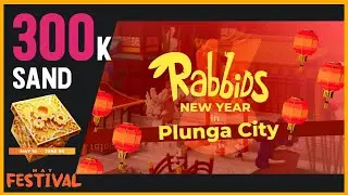 Rabbids New Year in Plunga City - The Sandbox All Quests Walkthrough Gameplay!