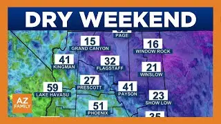 Temperatures warm in Phoenix area