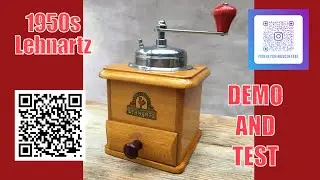 Lehnartz: 1950s coffee grinder demo and test
