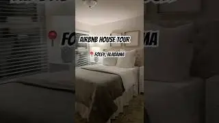 Full Airbnb House Tour #raw #airbnb #airbnbtour #alabama #foley #youtube #house #housetour #review