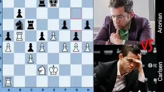 Rapid Chess: Magnus Carlsen vs Levon Aronian at Opera Euro Round 2 || Can the world Nō1 bounce back?