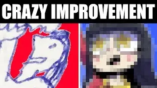 MY CHILDHOOD DRAWINGS?! [Redrawing the Art I Made as a Kid!]