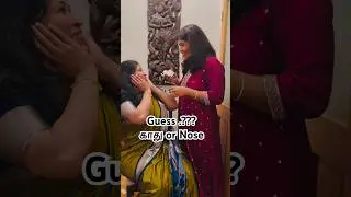 A Brave Moment 💎 Nose Piercing with Family Love in London #londontamil #ytshorts #tamil #priya
