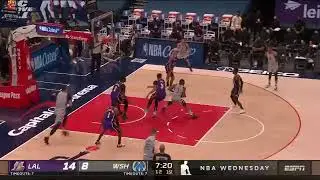 Bradley Beal put the moves on AD.