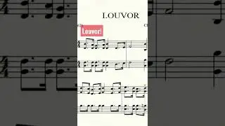 Louvor #cifras #partitura #cc #m&uacute;sica