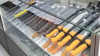 bongkar paket victorinox made in Swiss di toko pisau & perlengkapan qurban adhistore