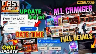 Ob51 New Update 🔥 ALL Changes 🤯 Kya kya aaya Hai in Free Fire | FF NEW EVENT UPDATE GARENA FREE FIRE