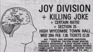 Killing Joke - High Wycombe Town Hall, 20 February 1980