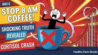 Why Your 8 AM Coffee is Making You FATIGUED (The Cortisol Crash Science Exposed)