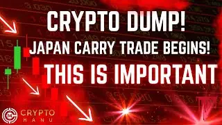CRYPTO & STOCKS UNDER PRESSURE! 🚨 EU TARIFFS STILL TODAY? 😳 JAPAN INTERVENES! CARRY TRADE! 🚨