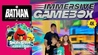 🎮 [4K] Experience Batman & Angry Birds in Immersive GameBox Activity💠