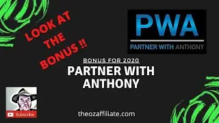 PWA Program With Bonus Funnels Partner With Anthony Morrison