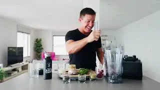 Juice Along With Jason - Mint, Choc, Strawberry Chip Super Blend