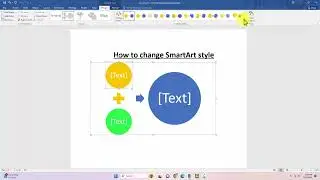 How to change SmartArt style