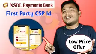 Nsdl Payment Bank First party CSP Id | Low Price Offer