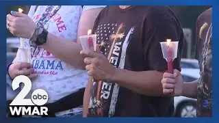 Bel Air neighbors hold vigil for peace following recent events