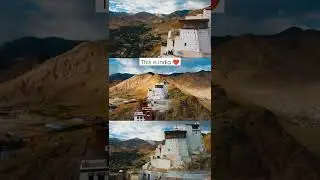 Castle Tsemo overlooking the city of Leh. #ladakh