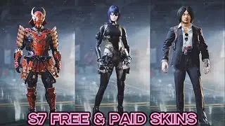 *NEW* CODM SEASON 7 FREE & PAID CHARACTERS SKINS | SEASON 7 ALL CHARACTERS COD MOBILE