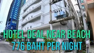 QUALITY 776 BAHT PER NIGHT HOTEL ROOM NEAR BEACH ROAD PATTAYA REVIEW - SABAI INN