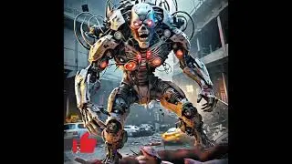 Bionic  Zombie meets robot | really different Bionic fusion | Bionic zombie | #bionic #robot
