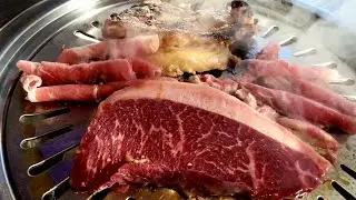 😋 ALL You Can EAT! GEN Korean BBQ House in New York City 😋