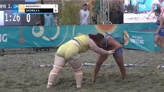 Iryna PASICHNYK (UKR) vs. Stefania ZACHEILA (GRE) • Semi Final • Women's BW +70Kg