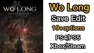 Wo Long Fallen Dynasty Save Editor WLFD Save Modding Wo Long Fallen Dynasty Cheats support