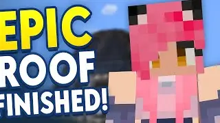 Finishing the EPIC Roof of Our Minecraft Train Station! 🚂 | NovaCraft SMP