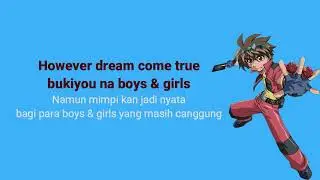 Bakugan New Vestroia Ending 2 [Crush Tears - Communication Breakdown] Lirik & Terjemahan