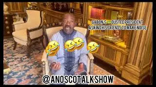 As the Military takes over Gabon, the Ousted President begs friends to make noise for his release.