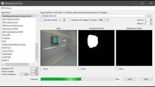 BGSLibrary QT GUI