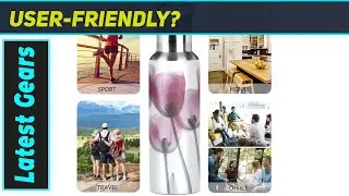 Blueangle Tulips Bottle: Amazing Leakproof Hydration!