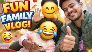 Study First, Fun Later 😄 | Library to Kids Vlog