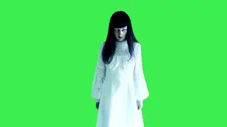 ➤ Green Screen Female Ghost - Creepy Horror Stock Footage &ndash; Available for Licensing!