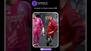 Arsenal vs Spurs mascot 😂