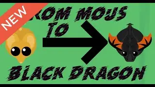 Mope.io from mous to black dragon